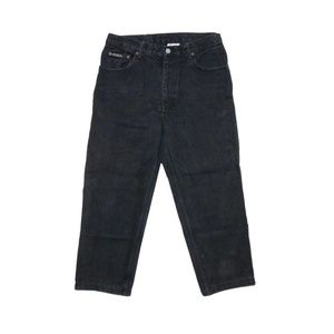 Black Vintage Calvin Klein Highwaisted Bootcut Jeans